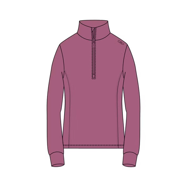 CMP Women's Arctic Fleece Turtleneck Zip Top 3G27836