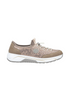 Rieker 53151 Trainers Beige Elastic Laces Soft Loose Insole
