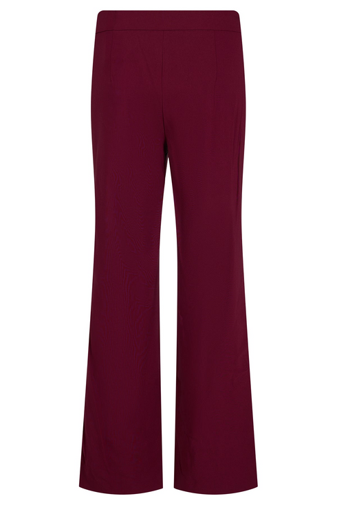 Robell Joella 82cm Sangria 56 Winter Jersey Flared Trousers 53640-54199-0