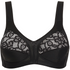 Naturana Everyday Soft Cup Wireless Black Bra 5046
