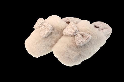 Something Special Soft Knit & Plush Slippers – Luxury Comfort Gift for Her 55M779
