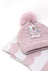 Something Special Pearl Hat and Scarf Dusty Mauve Gift Set – Luxury Winter Gift Set 55M759
