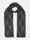 Lerros Geometric Diamond Woven Scarf 5691084 290 - Black