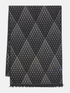 Lerros Geometric Diamond Woven Scarf 5691084 290 - Black