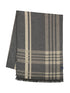 Lerros Woven Check Winter Scarf 5691086 139 - Gravel Beige