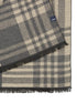 Lerros Woven Check Winter Scarf 5691086 139 - Gravel Beige