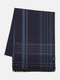 Lerros Woven Check Winter Scarf 5691086 485 - Classic Navy