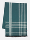 Lerros Woven Check Winter Scarf 5691086 664 - Cedar Green