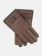 Lerros Smart-Touch Sheepskin Nappa Leather Gloves 56O9043 780 - Dark Brown
