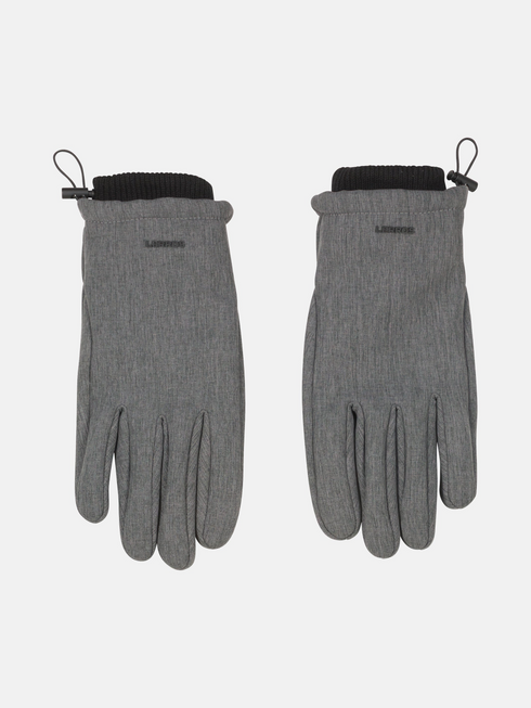 Lerros Water-Repellent Softshell Gloves 56O9044 289 - Dark Graphite