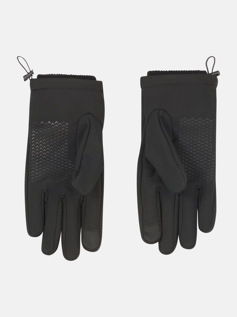 Lerros Water-Repellent Softshell Gloves 56O9044 290 - Black