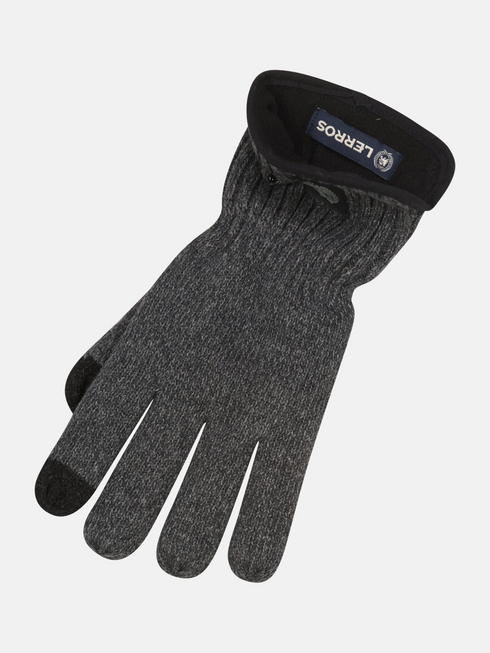 Lerros Smart-Touch Knit Insulated Gloves 56O9069 277 - Basalt Grey