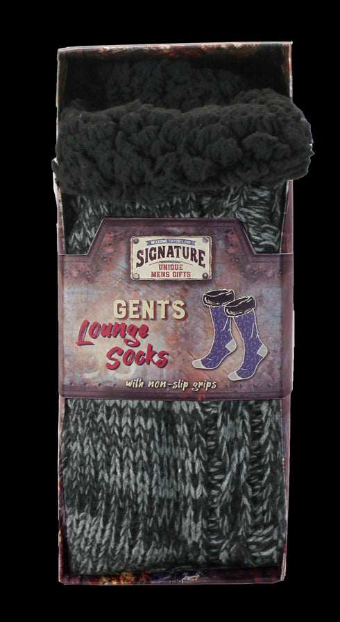 Signature Mens Lounge Socks