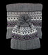 Signature Mens Fairisle Hat and Scarf Set