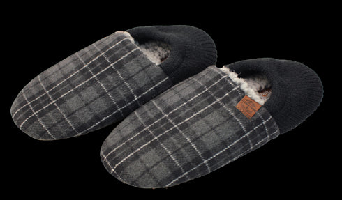 Signature Gents Cosy Cabin Slippers – Sherpa Lined Comfort 55P486