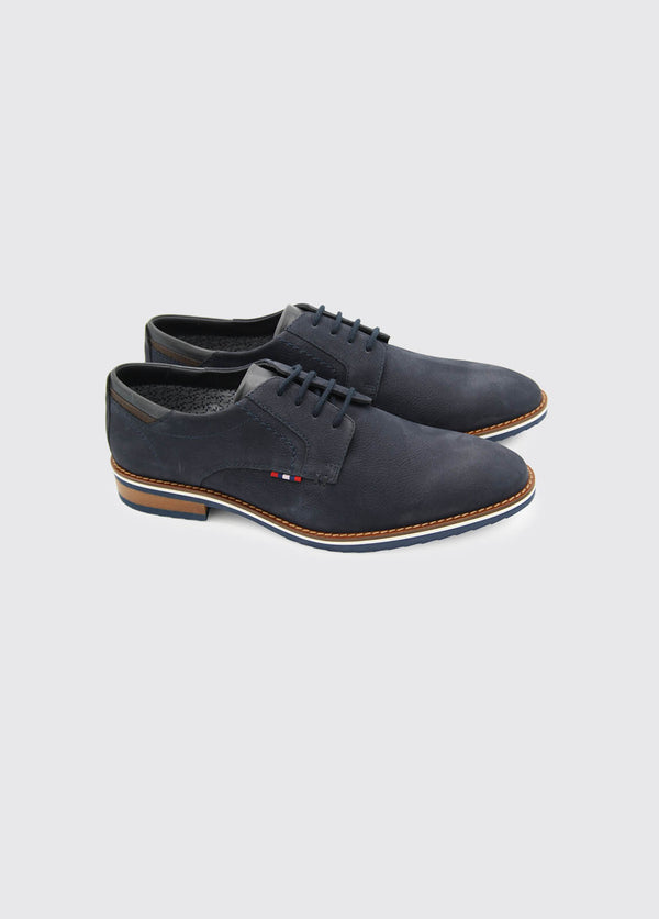 Dubarry Danny Navy Nubuck Laced Shoe