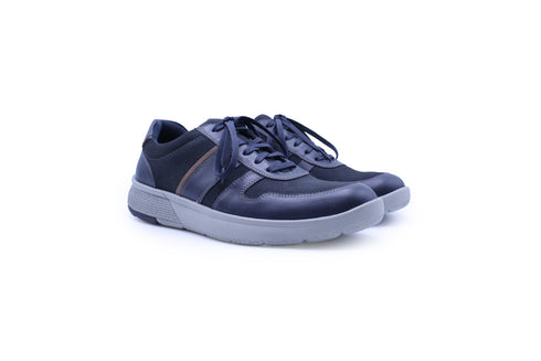 Dubarry Baylor Men's Navy Suede Laced Comfort Trainers 5903