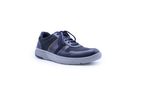 Dubarry Baylor Men's Navy Suede Laced Comfort Trainers 5903