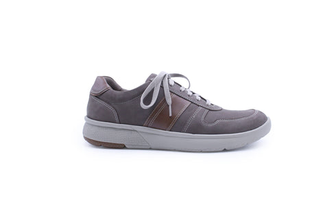 Dubarry Baylor Men's Pebble Brown Suede Laced Comfort Trainers 5903-90