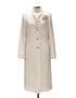Christina Felix Wool Cashmere Coat 3/4 Length Ivory Cream 591-4201