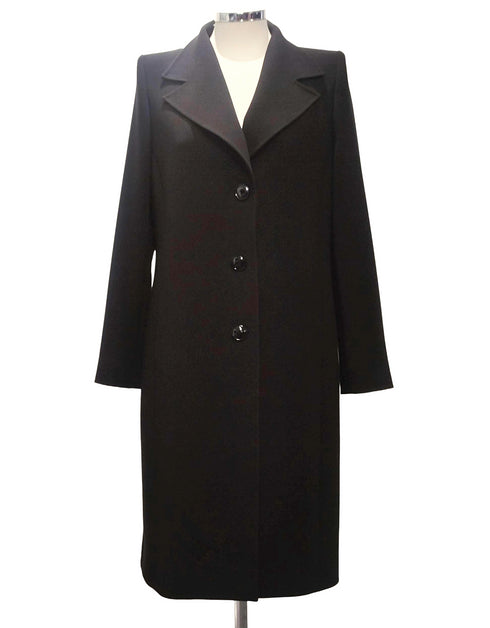 Christina Felix 3/4 Length Gabardine Coat – Premium Tailored Coat 573-4446