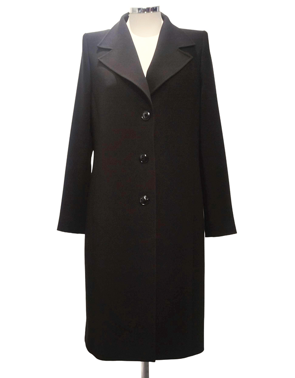 Christina Felix 3/4 Length Gabardine Coat – Premium Tailored Coat 573-4446