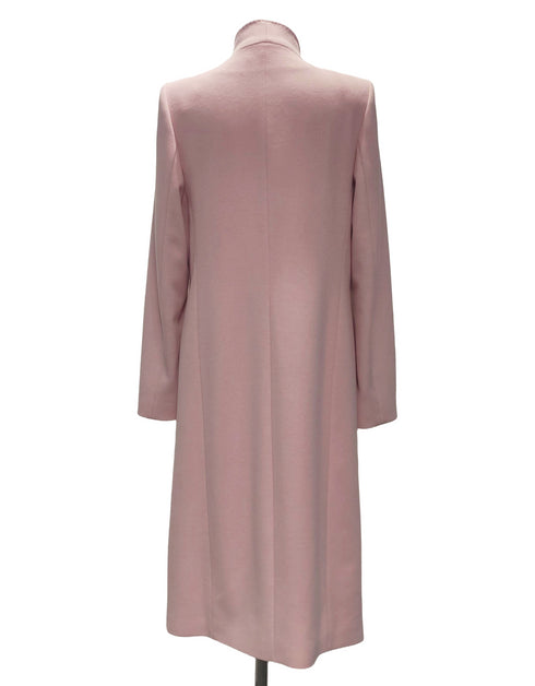 Christina Felix Wool Cashmere Coat 3/4 Length in Light Pink - 591-4490