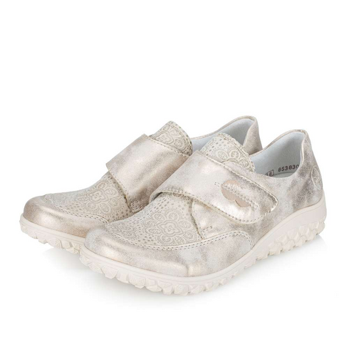Rieker Women's Wide Fit Velcro Low Shoes – 59552-62