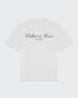 Walker & Hunt Luxury Atelier Oversized Tee - Premium Italian Fleece T-Shirt