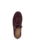 Gabor Suede Platform Trainer with Zipper 6010.02.006 - Mulberry