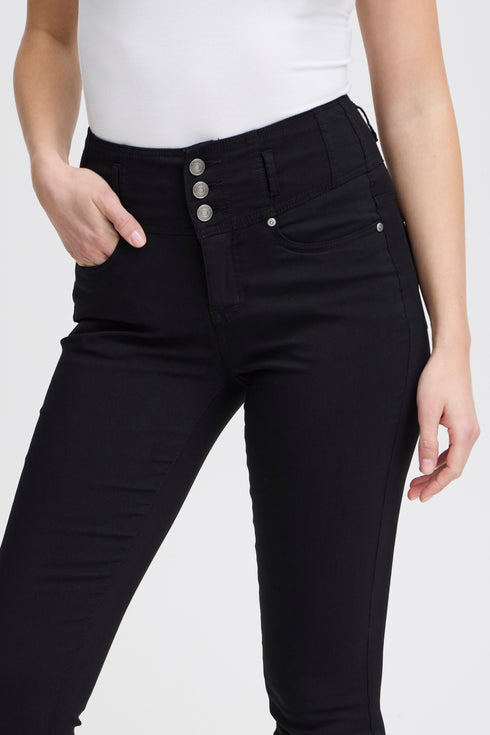 Fransa ZALINFR Women's High Waist Skinny Jeans 601749