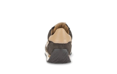 Gabor Dream Velour Flatform Trainers 6032.01.003 - Mocca/Sand