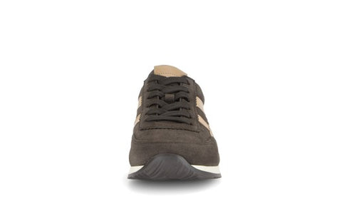 Gabor Dream Velour Flatform Trainers 6032.01.003 - Mocca/Sand