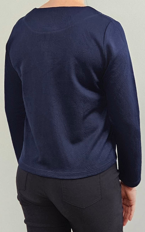 Sunday Textured Cardigan with Zip 6224 6197