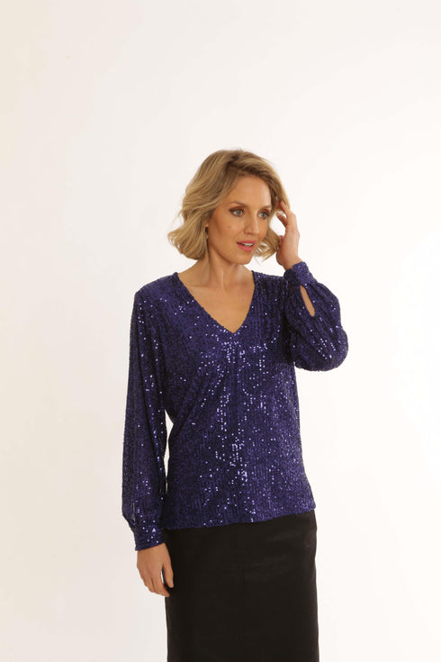 Pomodoro Sequin Blouse