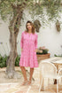 Pomodoro Clothing Ditsy Short Dress 62517