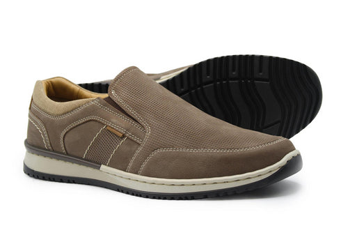 Dubarry Men's Bateman Slip-On Moccasin Pebble - Casual Comfort Loafer 5881-90