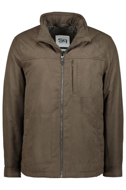 S4 Dallas Men's Brushed Microfibre Suedette Outdoor Jacket 70622