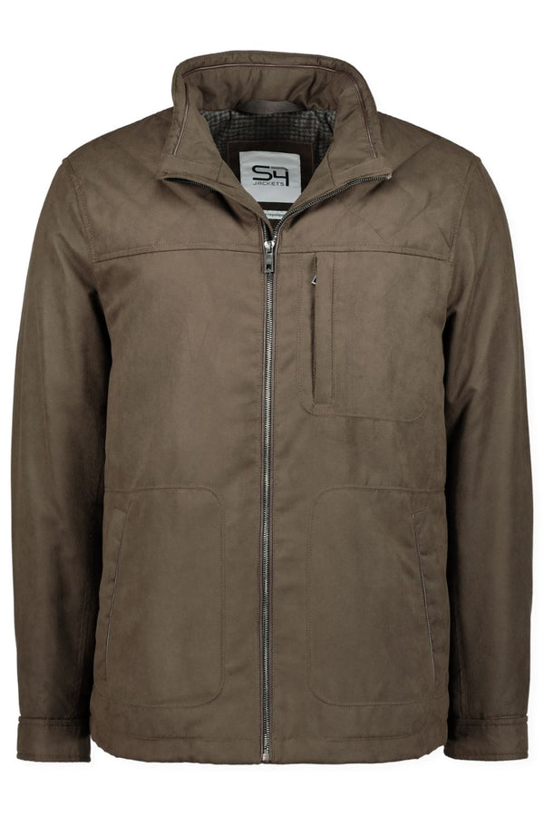 S4 Dallas Men's Brushed Microfibre Suedette Outdoor Jacket 70622