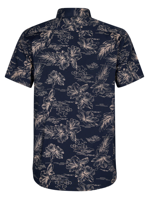 Petrol Industries All-over Print Shirt Oceanpark SIS419
