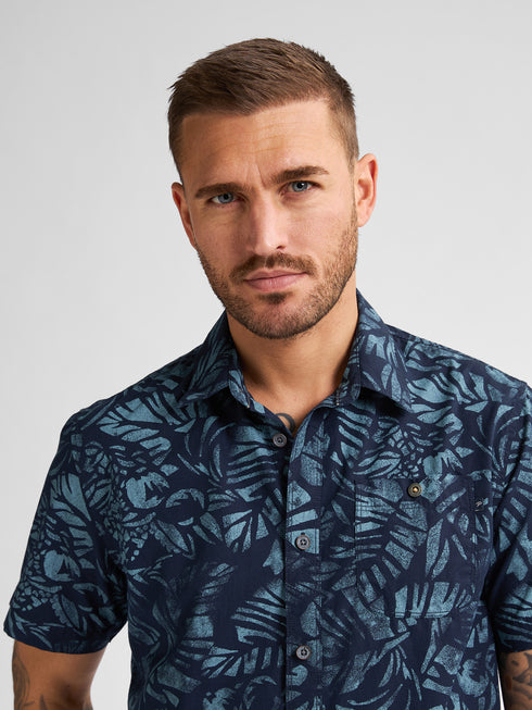 Petrol Industries All-over Print Shirt Barracuda M1050-SIS422