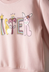 Ebita Girls 2-Piece Pink Sister Tracksuit Set with Matching Bag 267224