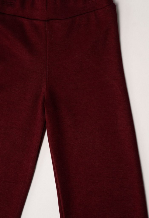 Ebita Girls 2-Piece Pink and Burgundy Flower Pants Set with Handbag 267273