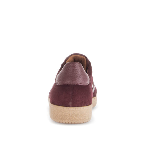 Gabor West Mulberry Suede Trainer 73.300.15 – Best Fitting Everyday Sneaker
