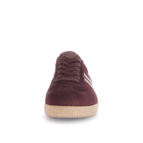 Gabor West Mulberry Suede Trainer 73.300.15 – Best Fitting Everyday Sneaker