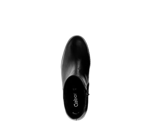 Gabor 74.780.27 Wedge Boot Black