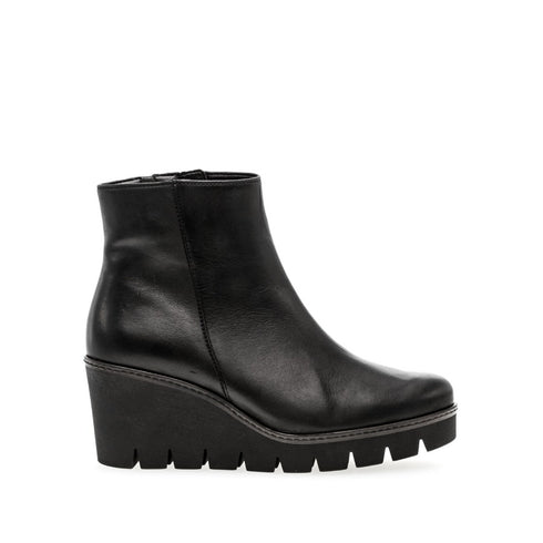 Gabor 74.780.27 Wedge Boot Black