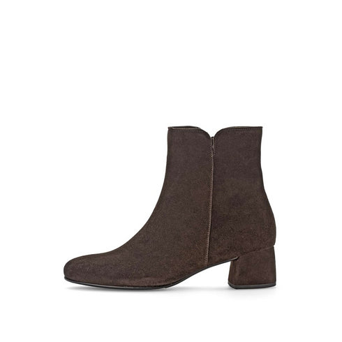 Gabor Elegant Suedette Brown Ankle Boots 75.680.18
