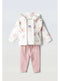 Ebita Girls 3-Piece Little Princess Hoodie T-Shirt and Tracksuit Set 267508