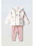 Ebita Girls 3-Piece Little Princess Hoodie T-Shirt and Tracksuit Set 267508